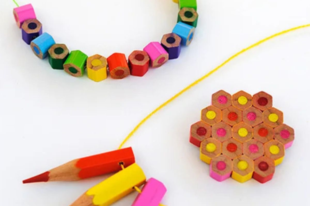 riciclo creativo delle penne e delle matite