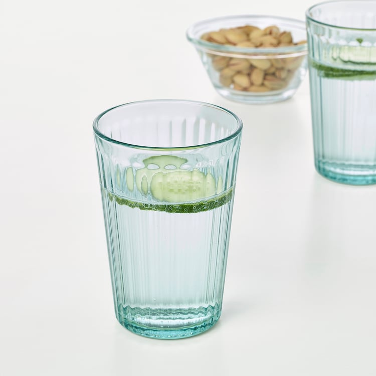 KALLNA Bicchiere, verde, 31 cl