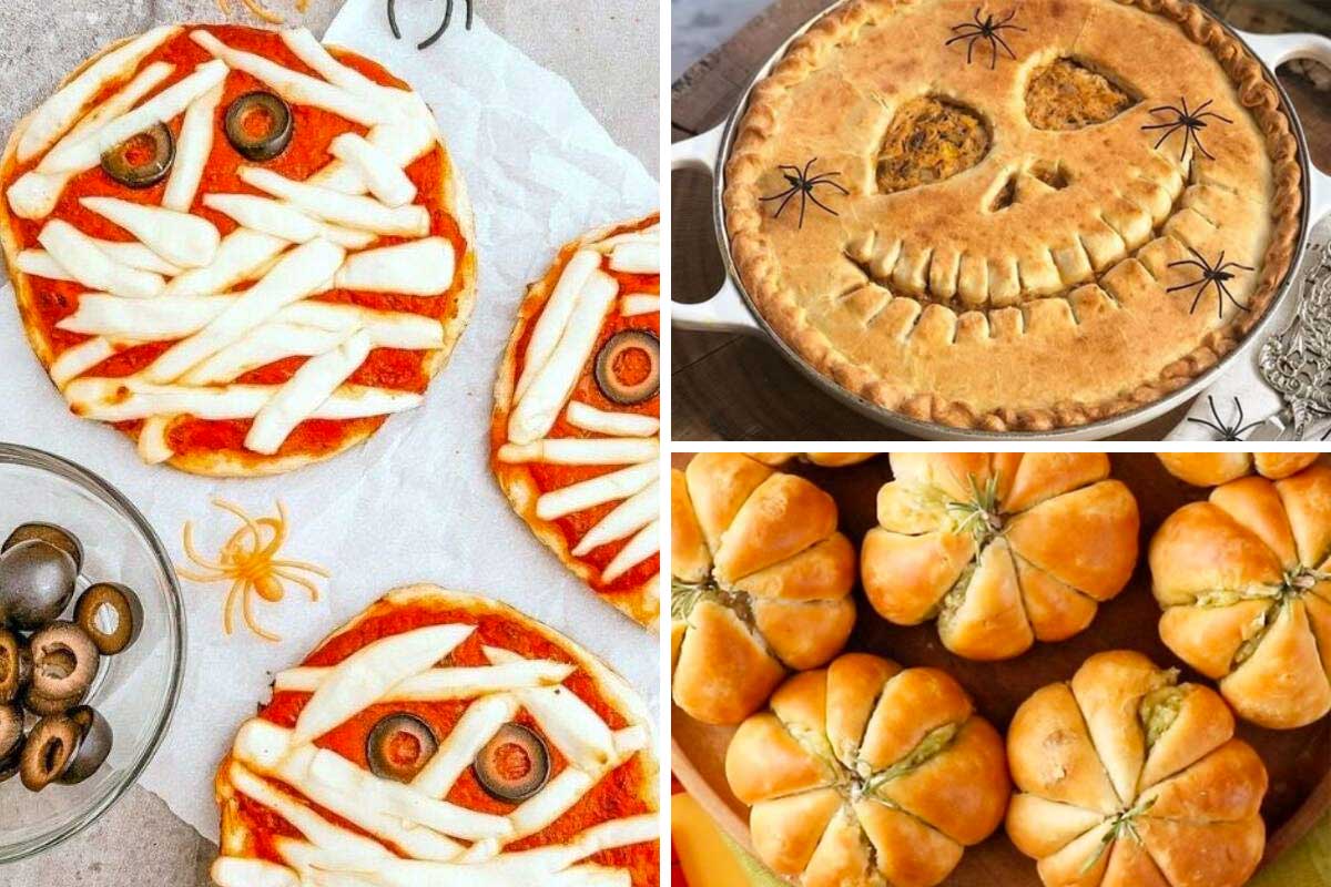 I FIORI DI LOTO : IDEA PER L'ANTIPASTO DI HALLOWEEN