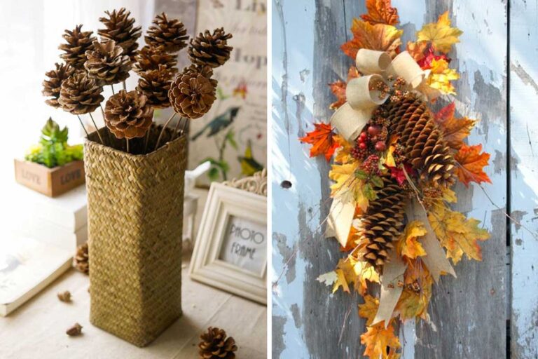 Albero Di Natale Artificiale SHATCHI Maryland 1,2m Con Pigne E Bacche Rosse