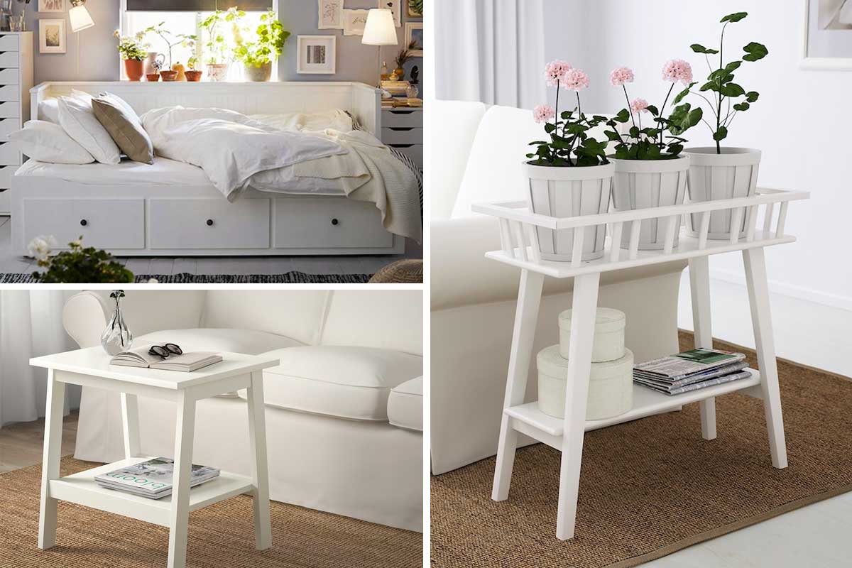 arredare soggiorno shabby con IKEA