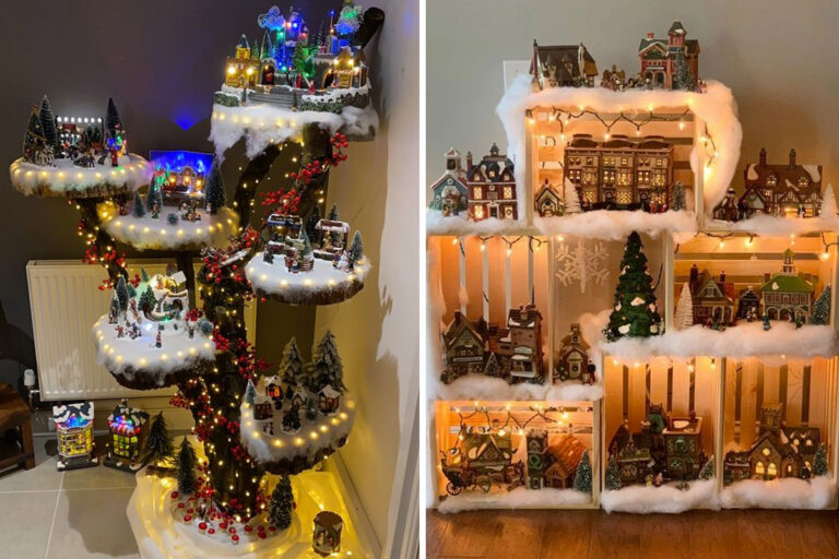 Crea il tuo magico villaggio di Natale fai-da-te: una decorazione da