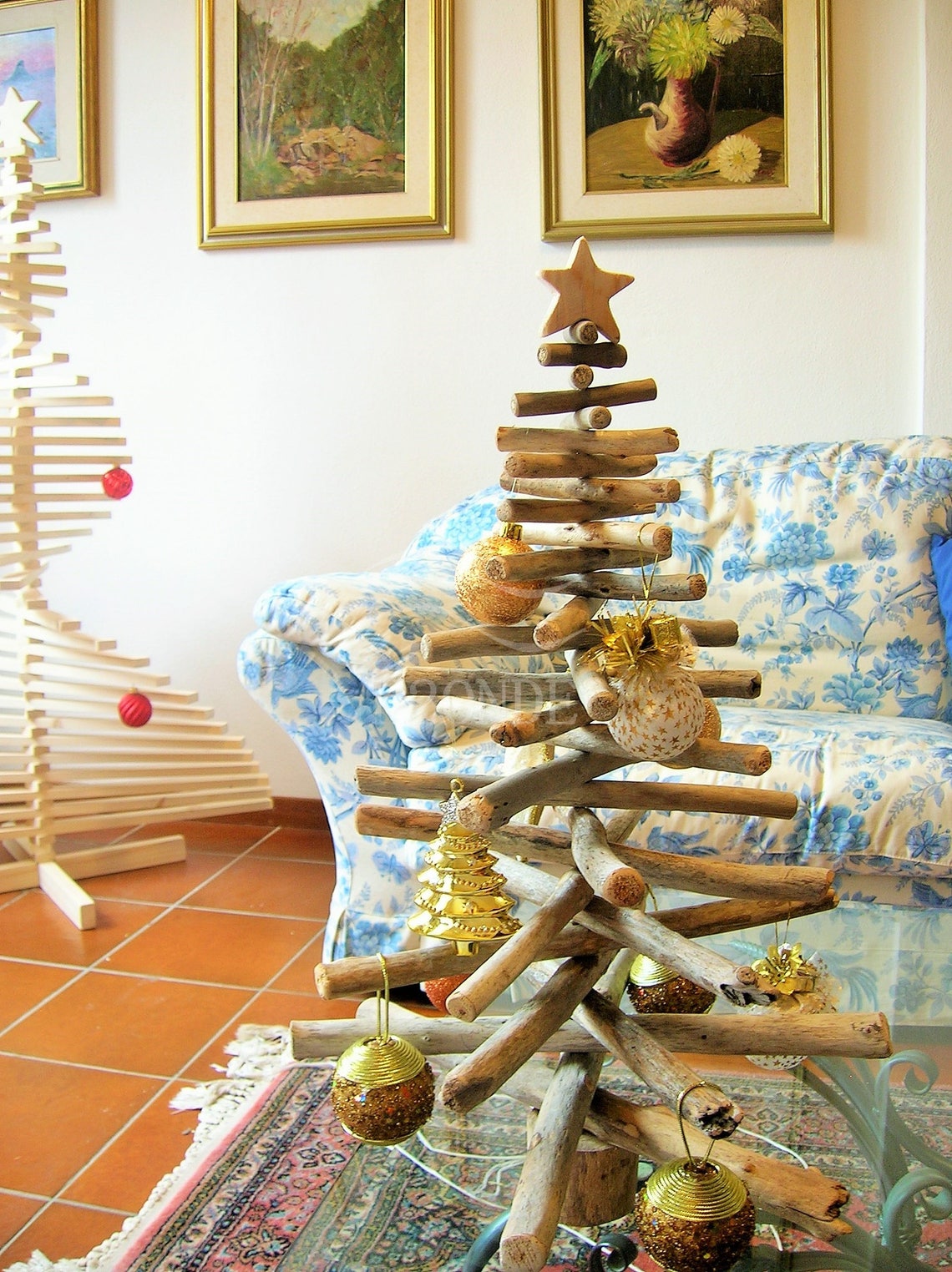 Albero di Natale legno mare