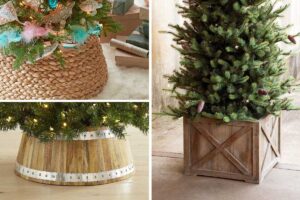 Come realizzare la base dell'albero di Natale riciclando? Ecco le splendide idee fai da te realizzare la base dell'albero di Natale riciclando