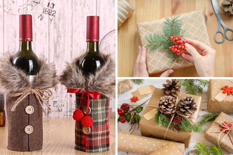 Bomboniere Da Confezionare A Casa Confezionare pacchi e bottiglie per i regali di Natale: idee fai da te