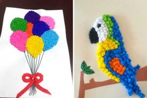 Lavoretti per bambini realizzati con palline di carta stropicciata: idee creative e colorate per ispirarsi lavoretti per bambini con palline di carta stropicciata