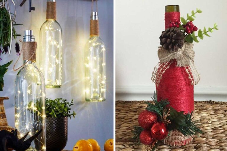 Creare splendide decorazioni natalizie fai da te riciclando le