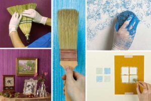 13 stupende idee fai da te per creare effetti particolari sulle pareti con la pittura: ispiratevi effetti pittura fai da te