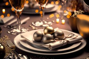Una tavola di capodanno perfetta e originale: consigli e idee accattivanti Decorare la tavola di capodanno in modo originale