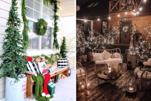 Le più belle decorazioni di Natale per il terrazzo ed il patio: venite ad ispirarvi decorazioni di Natale per il terrazzo