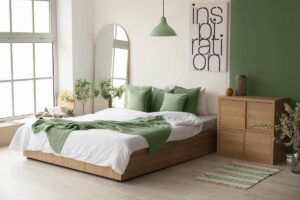 Dipingere la camera da letto in due colori: idee e consigli per non sbagliare Dipingere la camera da letto in due colori