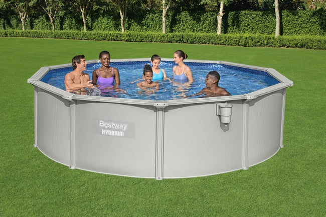 Piscina fuori terra tonda BESTWAY offerta Leroy merlin