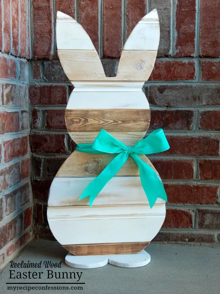 Coniglietto di Pasqua in legno