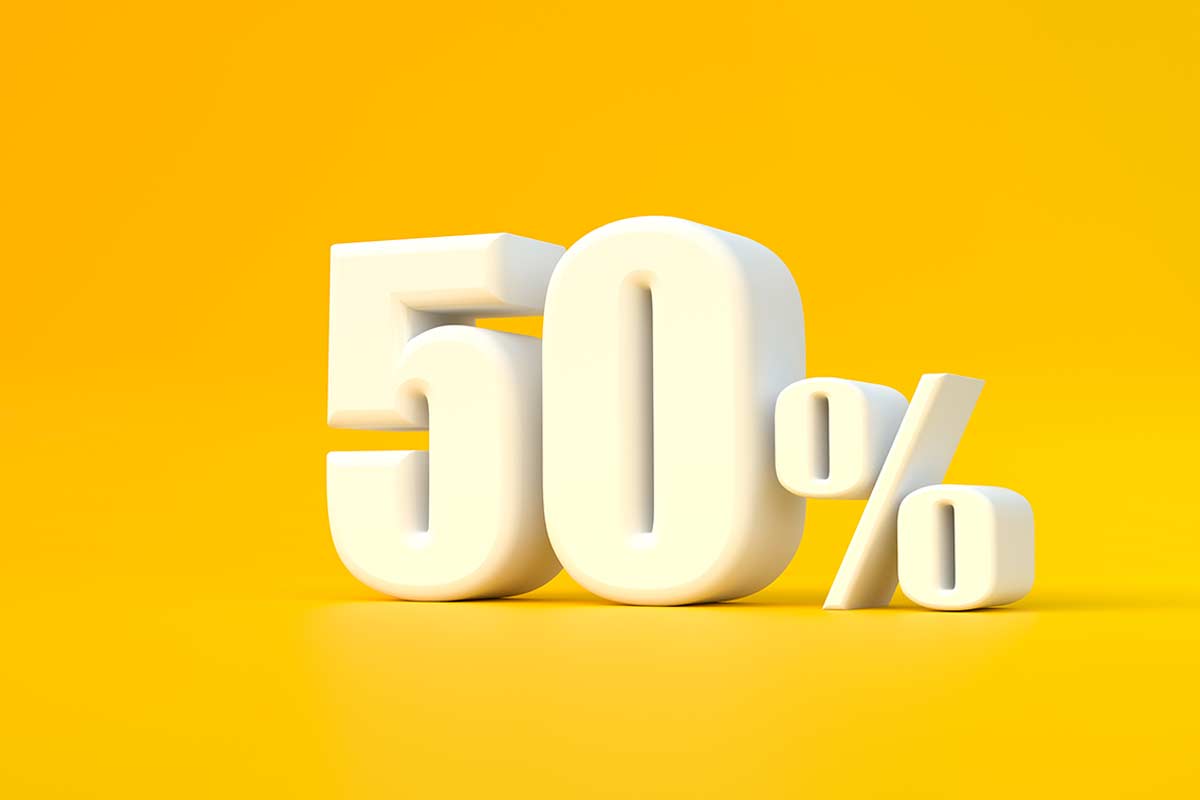 sconto in fattura del 50% Leroy Merlin