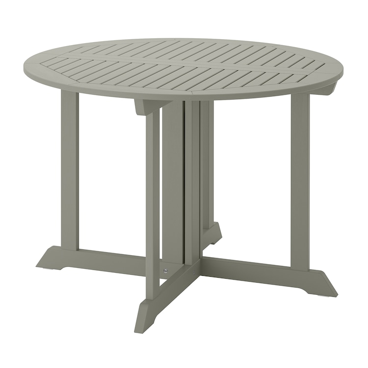 BONDHOLMEN Tavolo da giardino, grigio, 108 cm