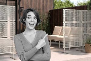 Il fascino del nuovo paravento Ikea LUNGÖN: stile e privacy sul tuo balcone paravento Ikea LUNGÖN