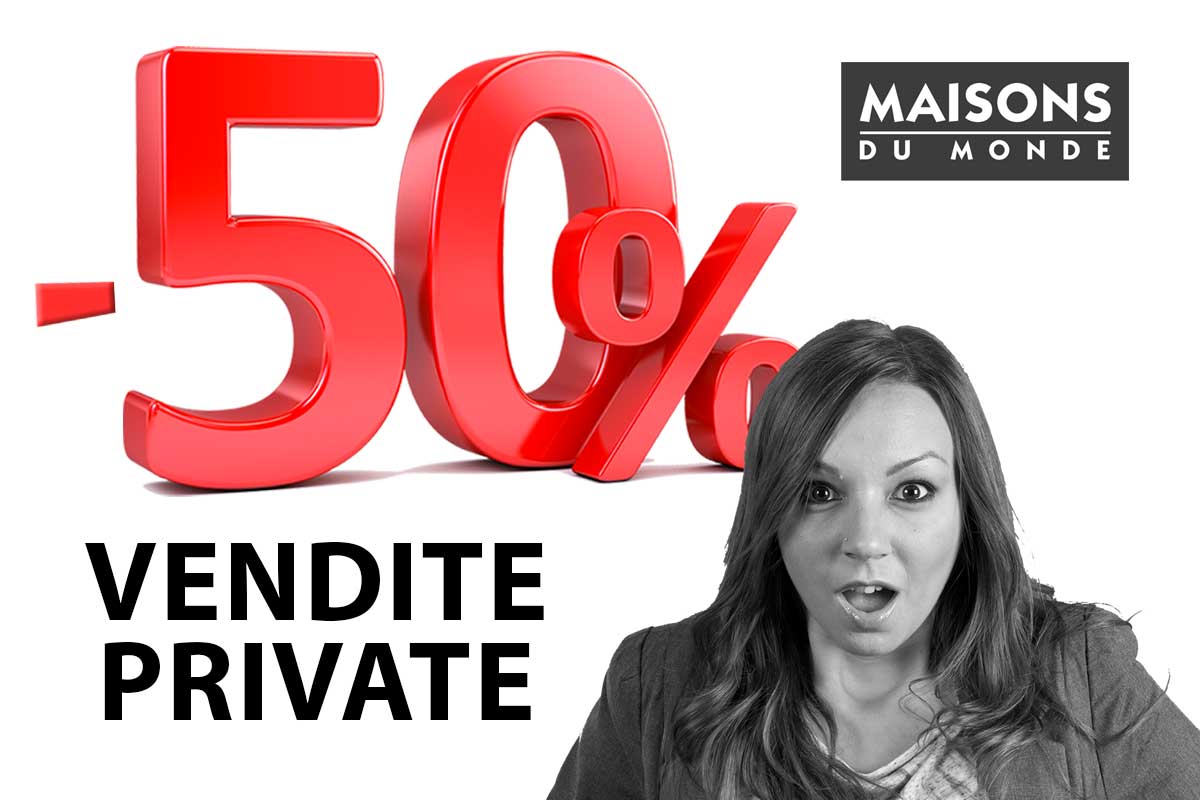 vendite private maisons du monde