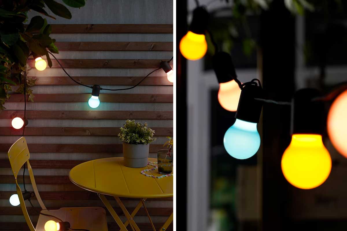 Illuminazione da balcone IKEA