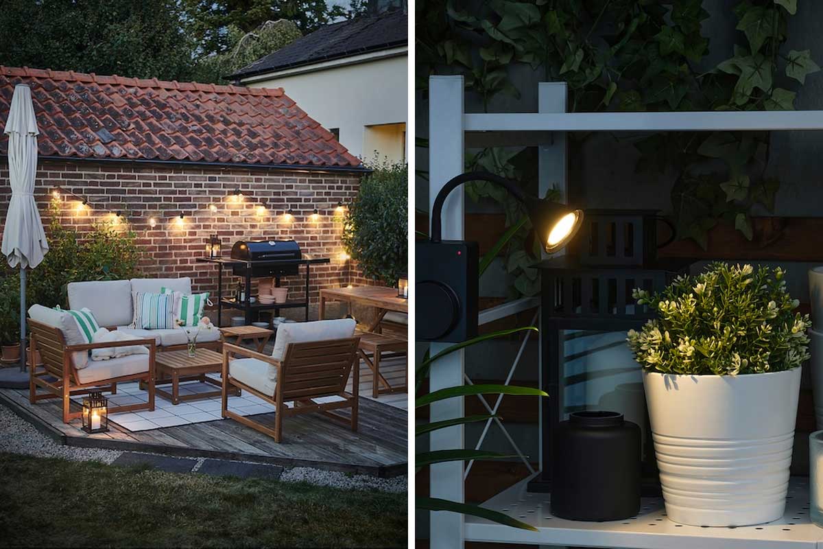 Illuminazione da giardino IKEA