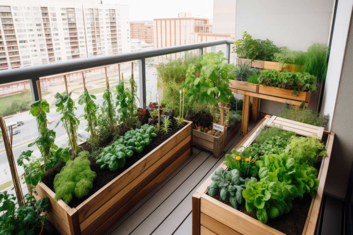 le verdure da seminare in vaso sul balcone a luglio