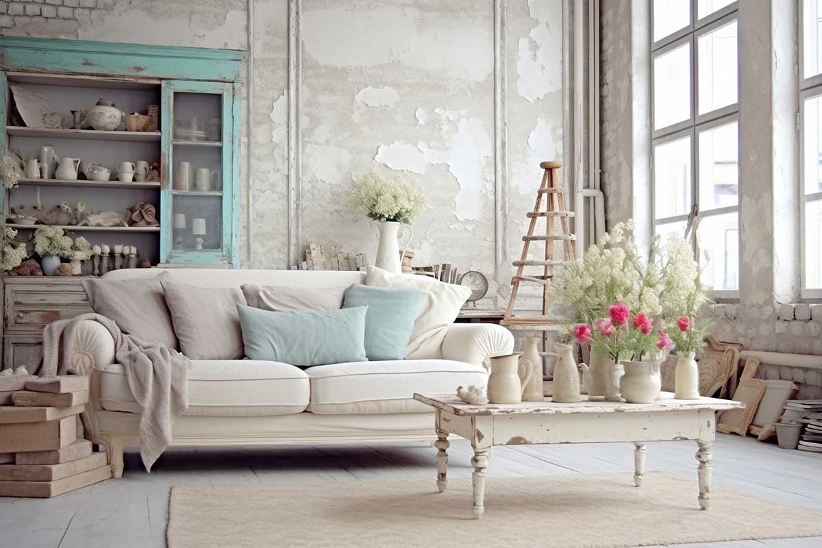 errori da evitare nell'arredamento shabby chic