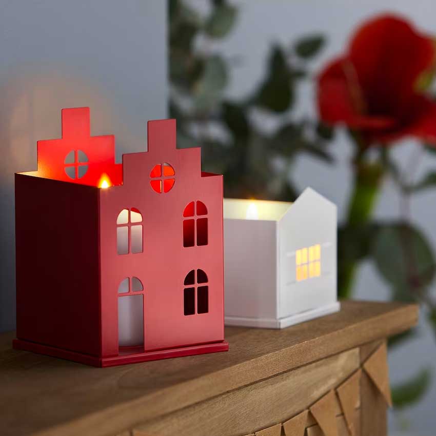piccole case illuminate Ikea