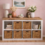 Kallax IKEA fai da te pallet: idea semplice per un mobile più elegante