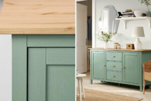 Il nuovo buffet IKEA verde salvia è perfetto per chi è stanco dei soliti mobili beige