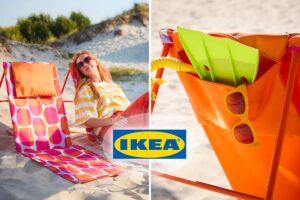 IKEA sorprende con STRANDÖN in edizione limitata: il lettino da 25€ che cambia le giornate al mare