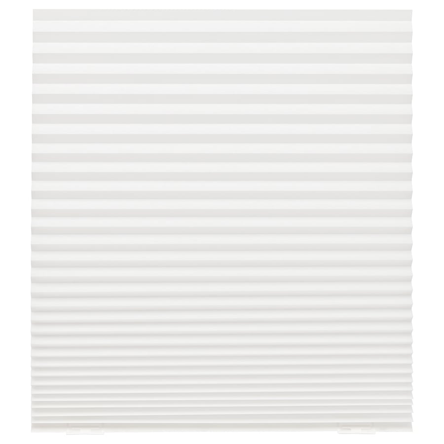 Dettaglio della tenda plissettata IKEA SCHOTTIS bianca in formato prodotto