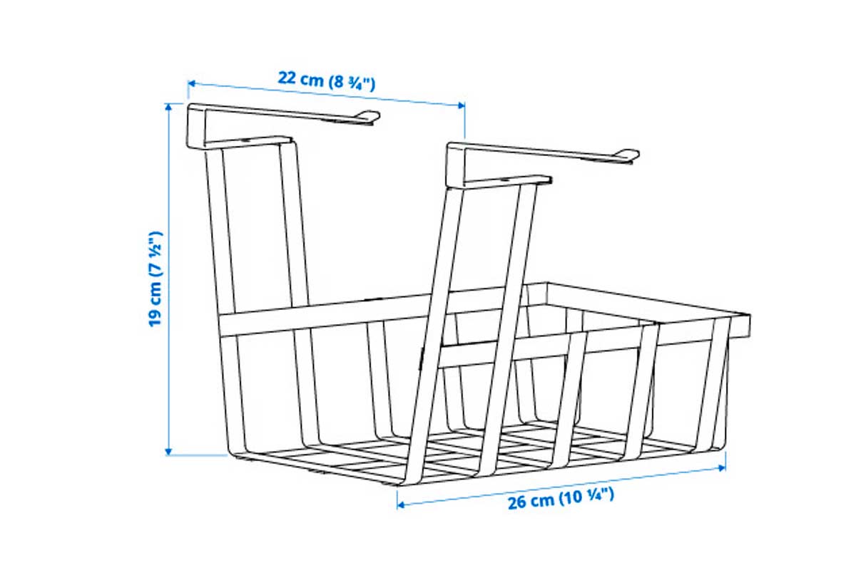 Misure del Cestino IKEA PÅLYCKE