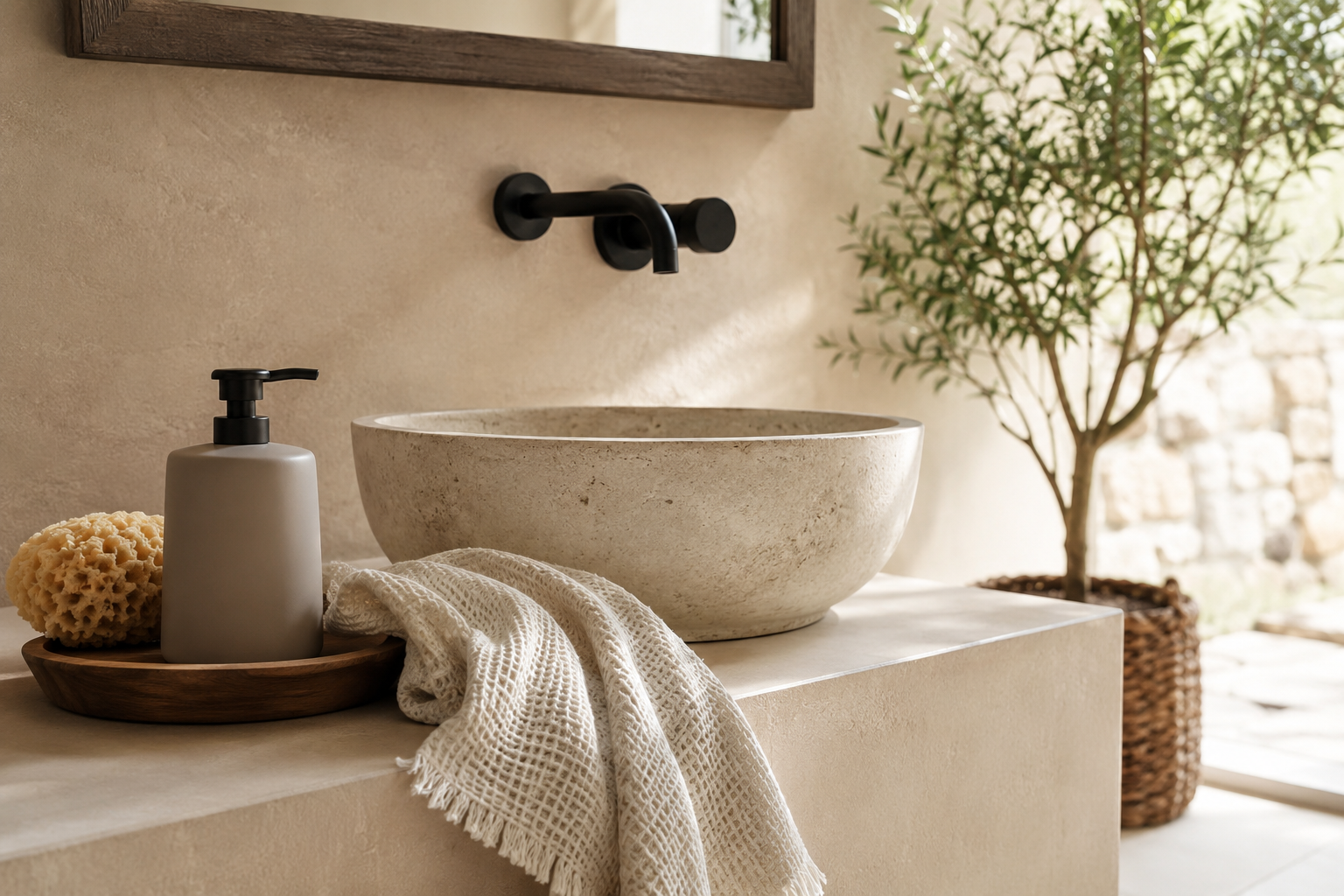 Bagno fresco in estate, i colori da scegliere.