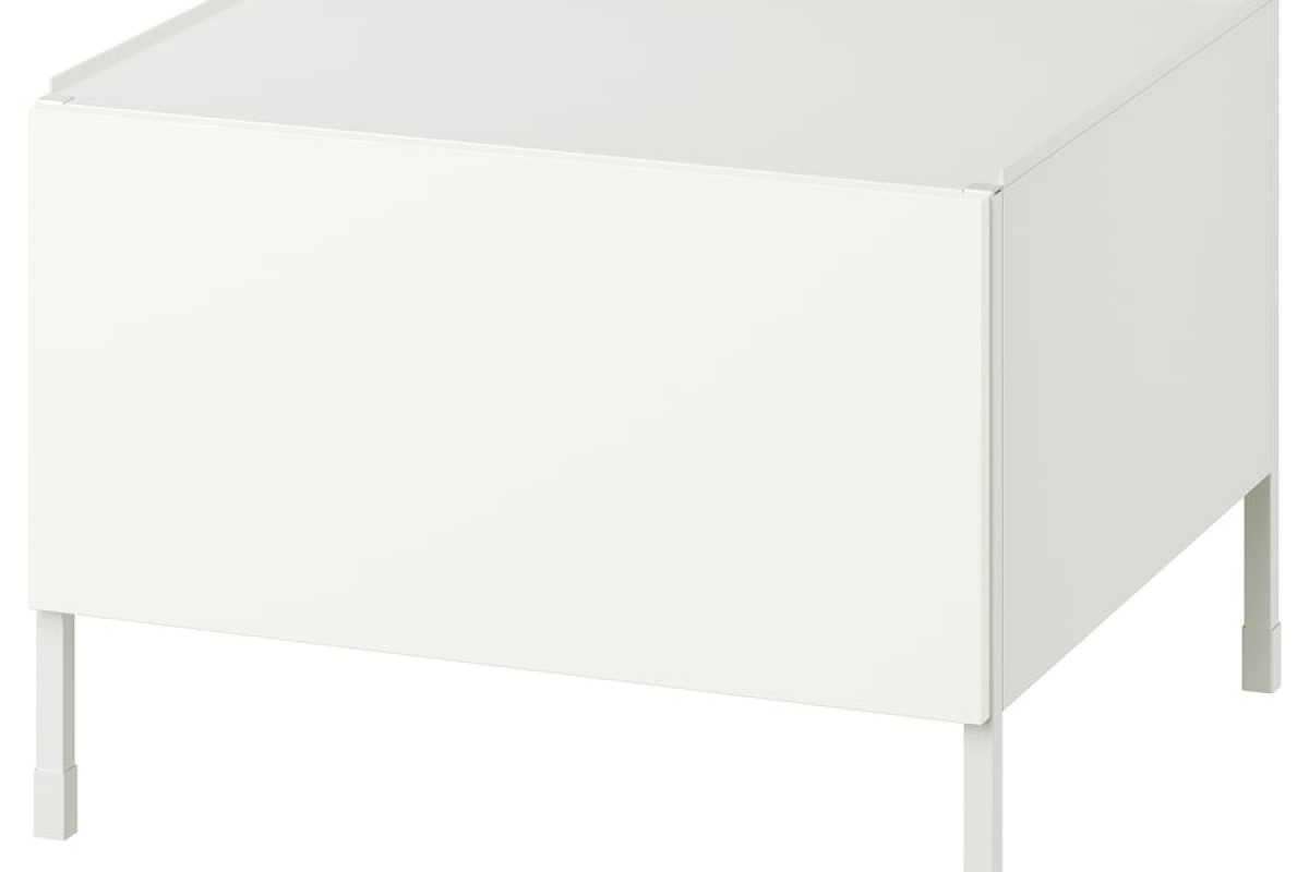 Base IKEA ENHET bianca per lavatrice e asciugatrice