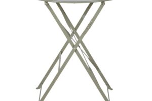 Tavolo Maisons du Monde GUINGUETTE verde kaki pieghevole per balcone piccolo