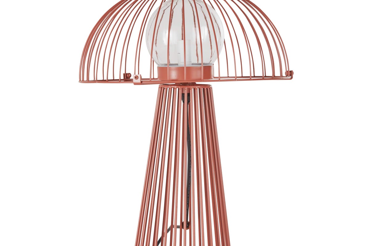 Lampada da esterno BUENOS AIRES in metallo color terracotta