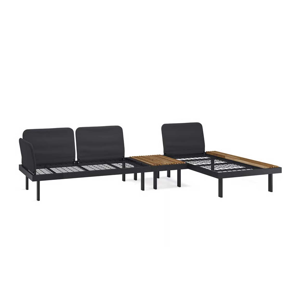 set IKEA REVSKÄR, struttura metallica
