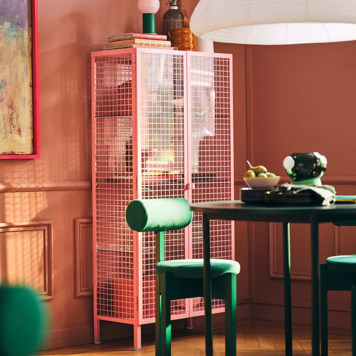 vetrina rosa IKEA