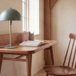 Lampada a fungo DAVY verde e dorata di Maisons du Monde