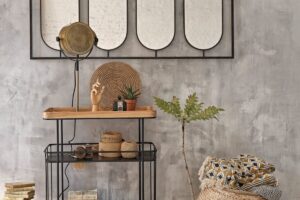Carrello GLASGOW marrone e nero di Maisons du Monde