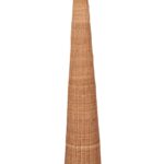 Lampada da terra Maisons du Monde LENI in rattan per terrazza estiva
