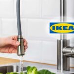 Miscelatore ÄLMAREN IKEA in acciaio inox con bocca estraibile
