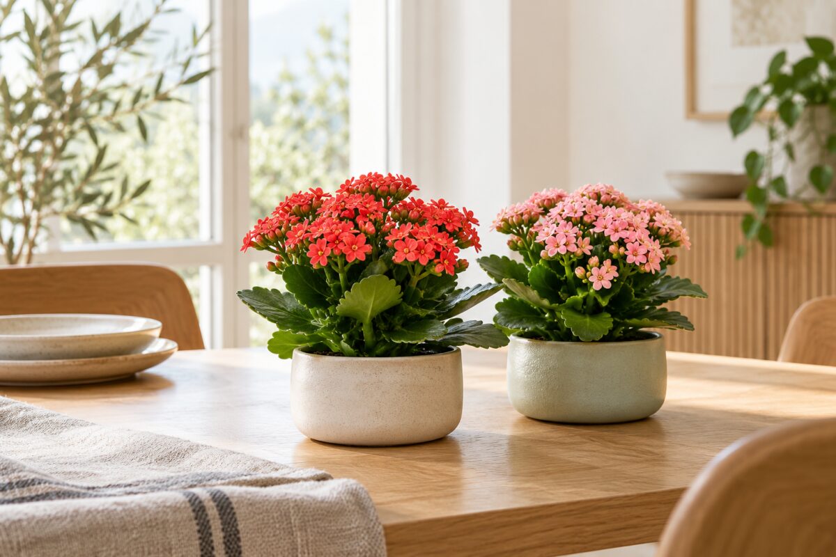 Kalanchoe sul davanzale, sei settimane di notti lunghe preparano i fiori d’inverno