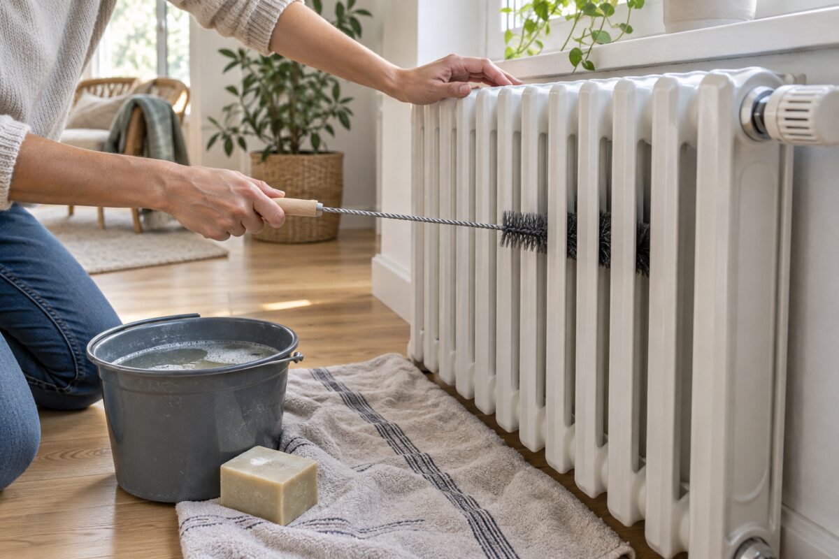 La polvere nei termosifoni torna nell’aria al primo caldo: puliscili prima di accenderli