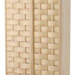 Mobile IKEA PS 2026 in pino con ante intrecciate
