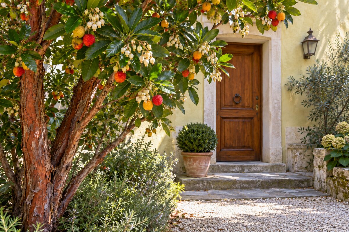 Perché il corbezzolo porta fiori e frutti insieme quando l’ingresso perde colore