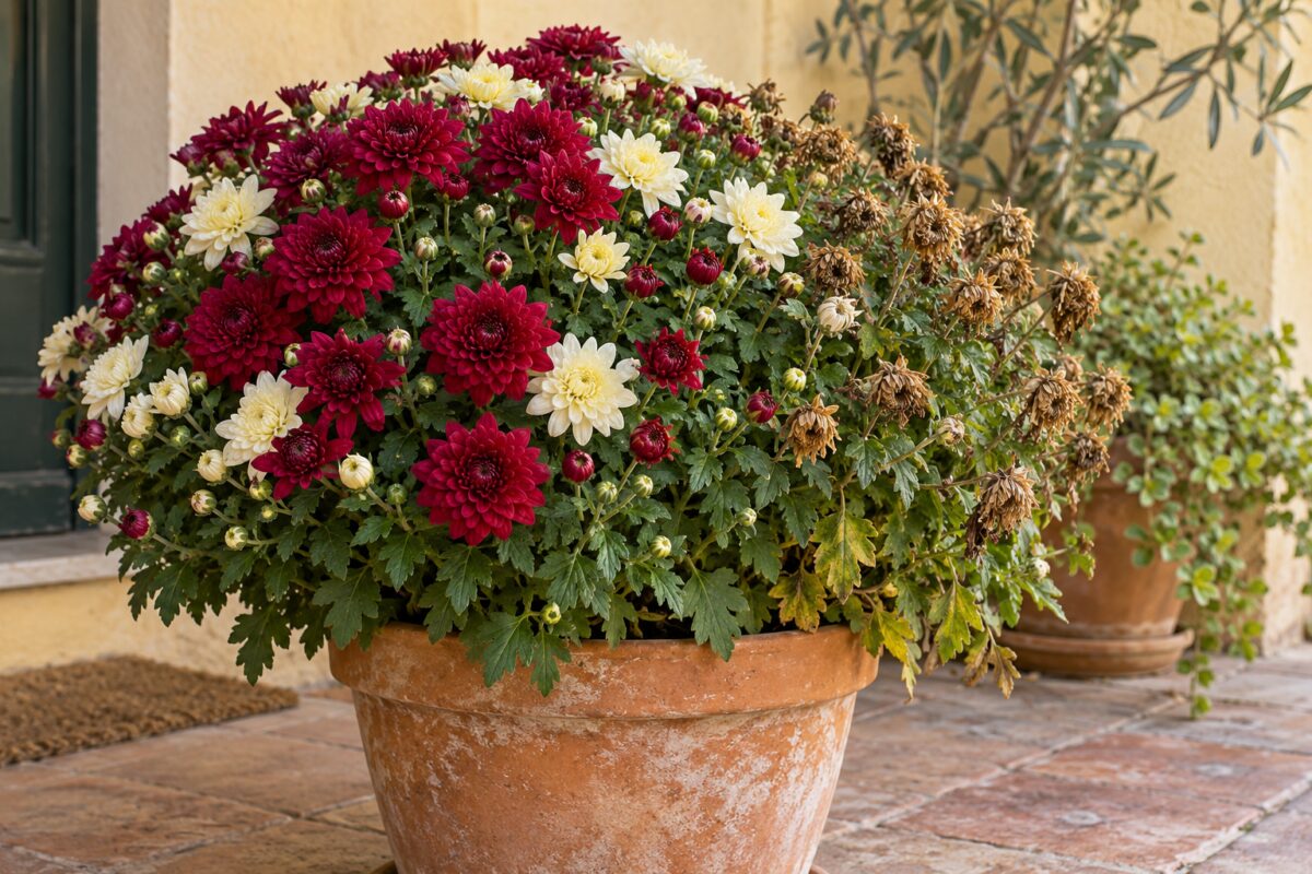 Come ripulire il crisantemo dai fiori secchi per stimolare la nascita continua di nuovi boccioli