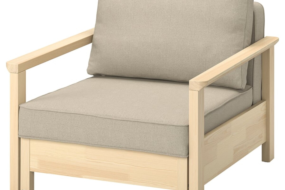 TORNSBORG di IKEA aperta come letto singolo da 70 per 195 centimetri