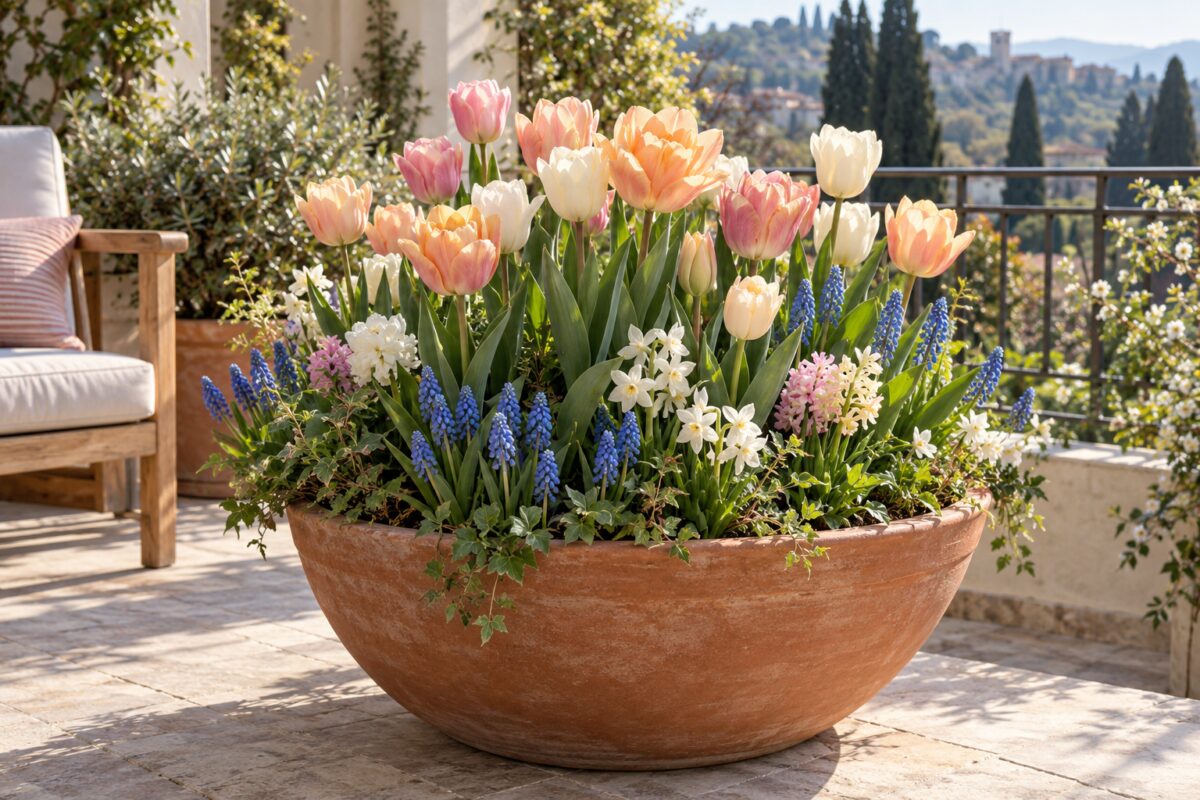 Il metodo “a lasagna” per i tulipani: come piantare i bulbi a strati per fioriture continue