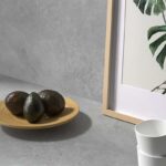 Pannello LYSEKIL di IKEA double face nella versione grigio chiaro ed effetto cemento bianco opaco