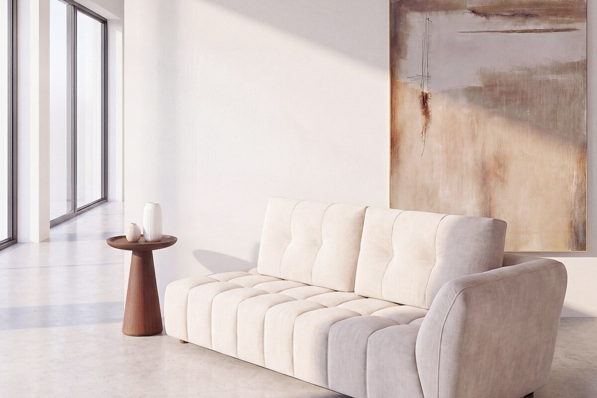 Seduti composti o distesi? Il nuovo divano ROBIN di Maisons du Monde regola la profondità